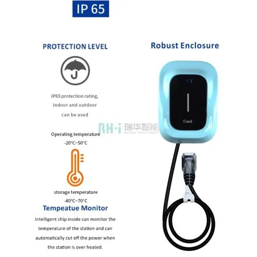 The quick-connect cables of this charger make it easy to connect and disconnect from the vehicle.