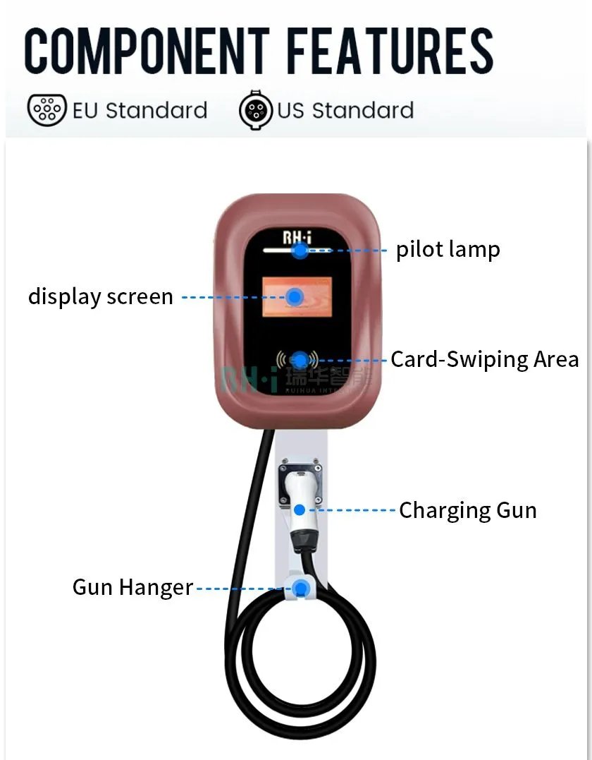 Wall-Mounted Charging Pile